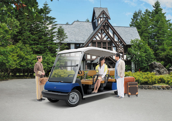 愛媛ユーキ/ゴルフカー利用用途/ホテル・リゾート