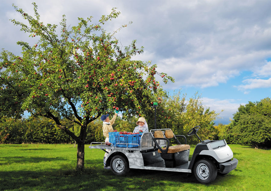 愛媛ユーキ/ゴルフカー利用用途/農業